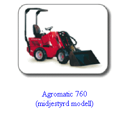 Textruta:  
Agromatic 760 
(midjestyrd modell) 
 
